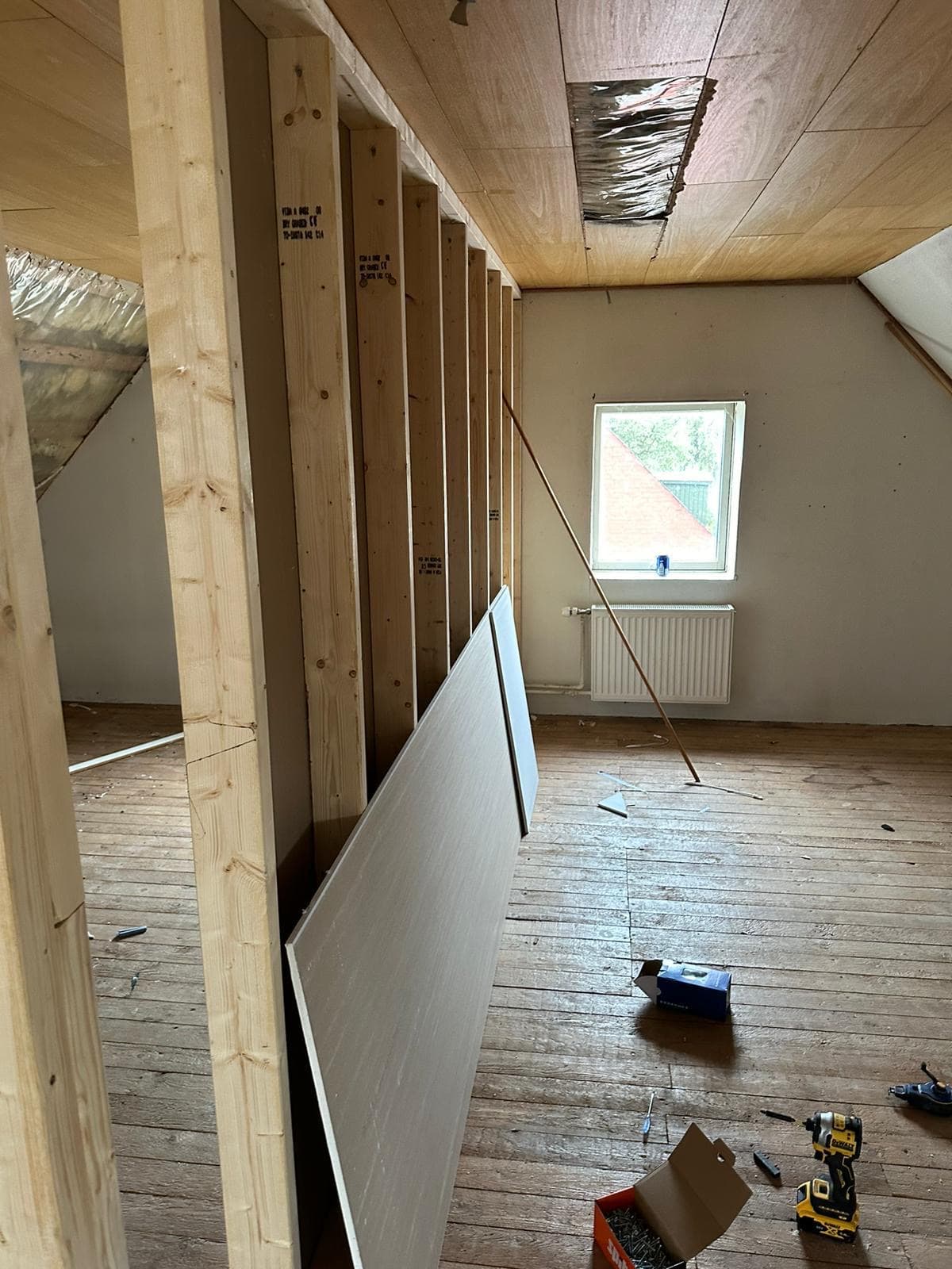 Indvendig tømrer-fit-out